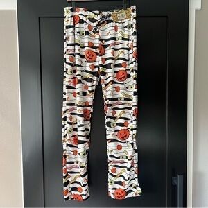 NWT Happy Boxer premium fleece Halloween lounge pants with pockets size large